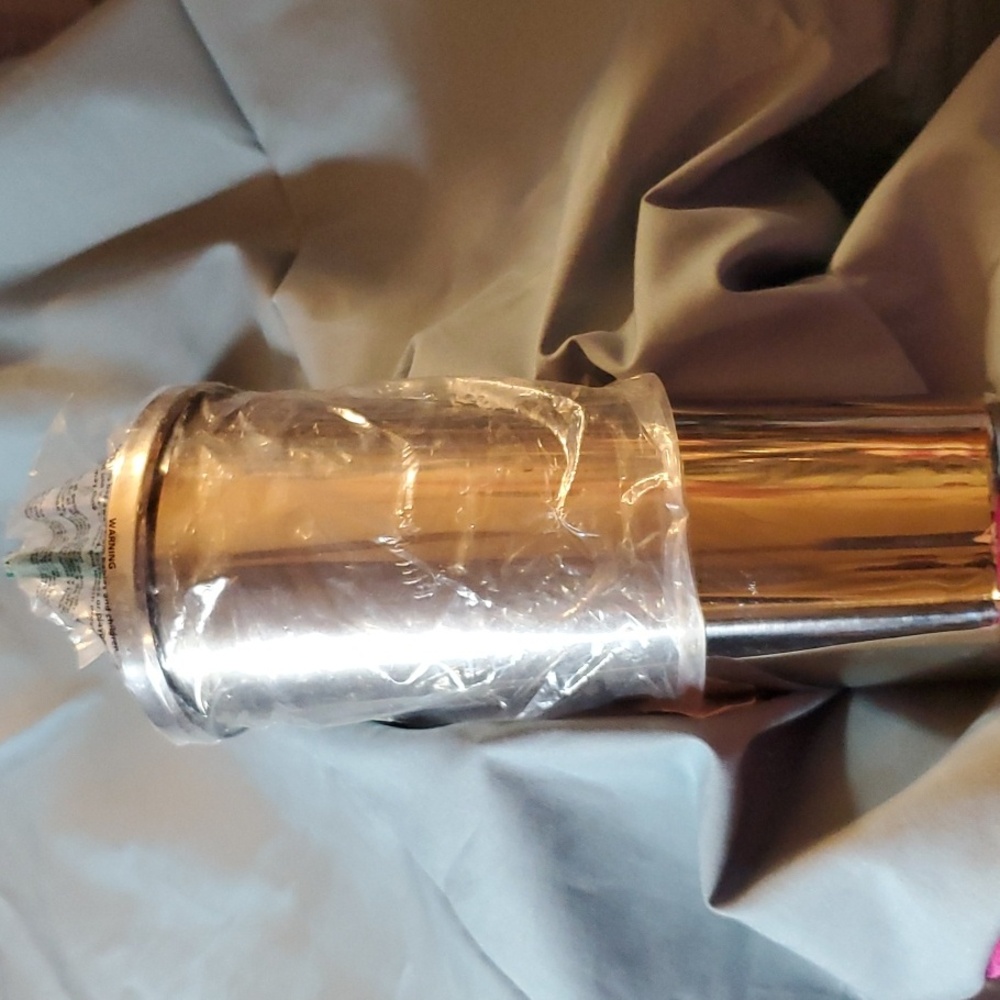 STARBUCK'S 24oz. METAL Rose Gold Toned TUMBLER
